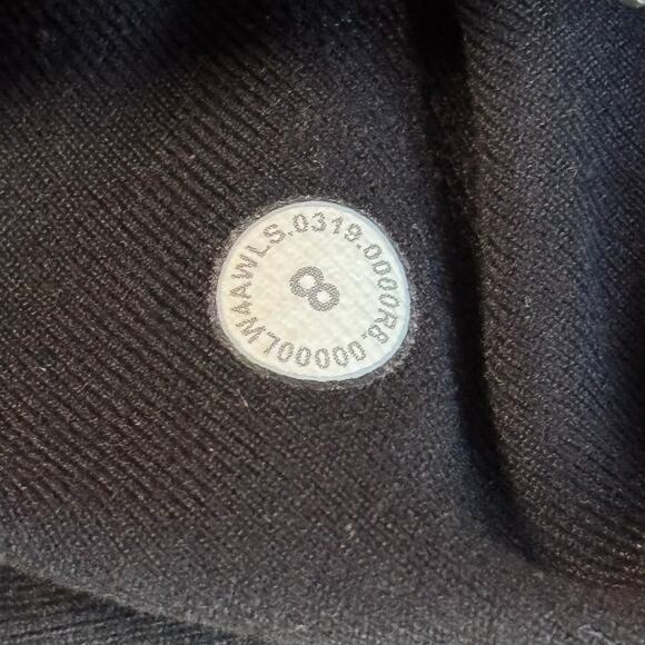 Lululemon Define Jacket Black Full Zip Athletic Yoga Workout Zip Up Women's 8 - Picture 5 of 13